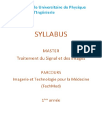 M1 TechMed Syllabus