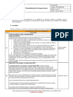 PRO-MAN-006 Procedimiento de Inspecciones VV 001