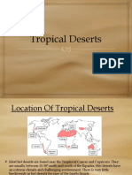 Tropical Deserts