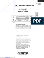 Onkyo HT-R530 Service Manual