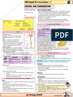 Neural Control & Coordination Powernotes