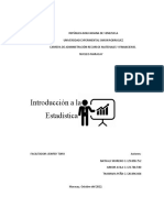 Informe de Estadistica Unesr