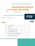 Clase 1 Introduccin Historia y Evolucin de La Web