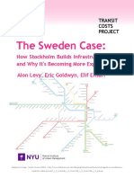 Sweden - Case - Study Transit Cost by NYU