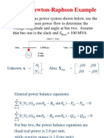 Newton-Raphson Method To Solve Load Flow Equation in Power System