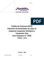 RFQ - Extensión de Alimentador de Máquinas Casepacker Slug y Multipack - L4. V01 - DVL - BMR 28-09