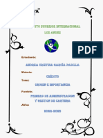 Tarea Concepto de Credito