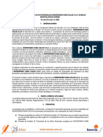 Politica Tratamiento de Datos Personales Inversiones Dama Salud S.A.A Clinicas Odontologicas Sonria