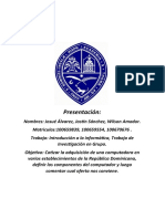 Informe de Compra de Computadora