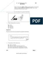 Pahang: Percubaan PMR 2008: BI Paper 1-2 (Answers Attached)