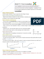 Fiche Méthode - Tracer Un Graphique