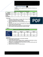 Ejercicios Con Tablas