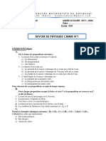 Devoir 3eme Pc-N°2