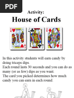 House of Cards Simulation