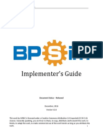 BPSim Implementer's Guide v2.0