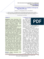 The Risk Factors of Dengue Hemorrhagic Fever Incidence in Sorong City Papua Barat Province