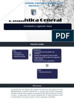 Semana 13 Correlación y Regresión Lineal Simple