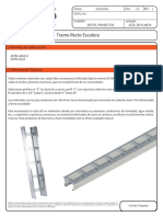 Tramo Recto Tipo Escalera Ficha Tecnica 2020