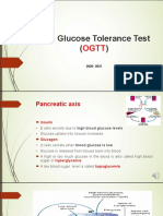 Oral Glucose Tolerance Test