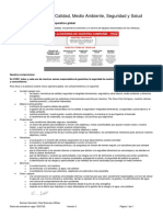 PoliticaUnificada Calidad Medioambiente Seguridad Salud