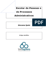 Artigo - A Gestao Escolar de Pessoas e de Processos Administrativos