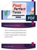 Past Perfect Tense