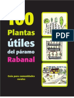 100 Plantas Útiles Del Páramo Rabanal, Guía para Comunidades Rurales