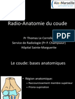 DES Radio-Anatomie Coude - 2015