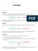 Cheatsheet On Algorithmic Concepts! ?