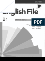 Oxford-English File-B1-Entrychecker