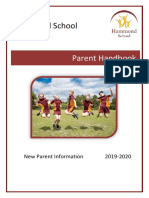 3 - 481 - Parent Handbook 2019 20