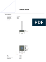 Resultados de Diseño: Zapatas de Hormigón Armado