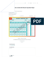 SIP Mathematics Contest AGC Round 2 Question Paper Class 4 - PDF