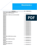 Movimiento Auxiliar de Tercero Por Cuenta Contable