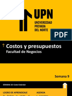 S10 - UPN PPT - Costo Estandar