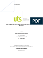 Informe Final - Plan Estrategico de Comunicaciones - Comunicacion Organizacional