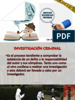 Indicio - Evidencia - Prueba