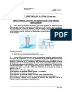 T P #12 Corte Simple y Aplastamiento (Ing Ind) 2022