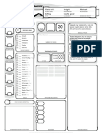 DD Character Sheet 5e Fillable 2