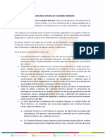 Comunicado Oficial JNC 7 de Octubre de 2022