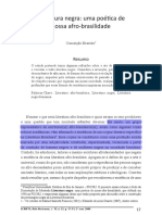 Literatura Negra Uma Poética Conceição Evaristo