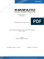 Cuadro Comparativo y Sintesis Dimensiones Del Ser Humano