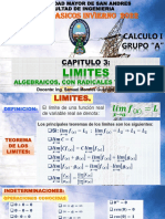 Capitulo 3. Limites Algebraicos, Con Radicales y Al Infinito