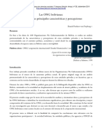 Las ONG Bolivianas - An Lisis de Sus Principales Caracter Sticas y Percepciones