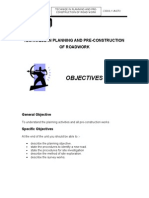 Unit 2 (TECHNIQUE IN PLANNING AND PRE-CONSTRUCTION OF ROADWORK )