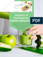 Sheryl Cook's AIP Green Smoothie Recipe