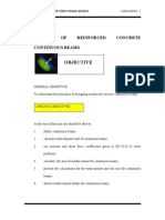 Unit 6 (DESIGN OF REINFORCED CONCRETE CONTINUOUS BEAMS)