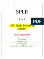 Sple Basic Biomedical Sciences