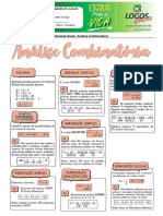 Revisão Enem - Análise Combinatória