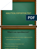 Analytical Exposition Text